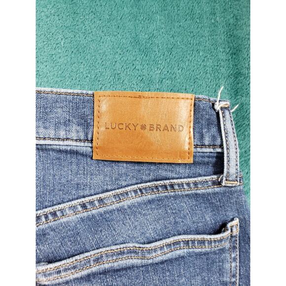 Lucky Brand Jeans Size 10 Womens Blue Stretch Pants Medium Mid Rise Ava Skinny - Picture 13 of 14